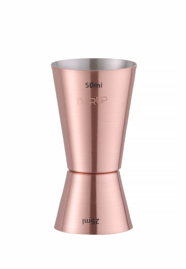 Jigger 25/50 ml, BarUp, Kobber, ⌀42x(H)86mm