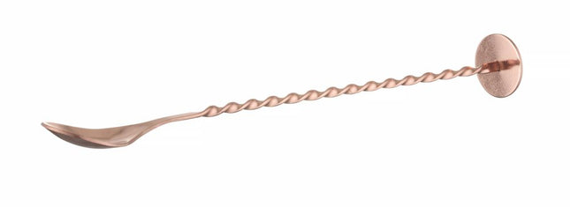 Barske med muddler, BarUp, kobber, 280x35mm