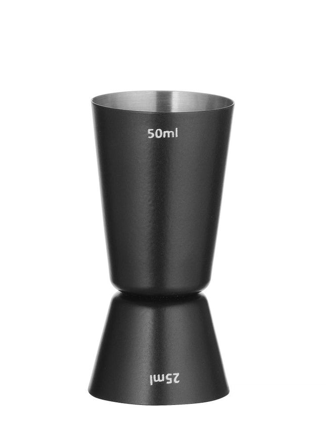 Jigger 25/50 ml, BarUp, Sort, ⌀45x(H)86mm