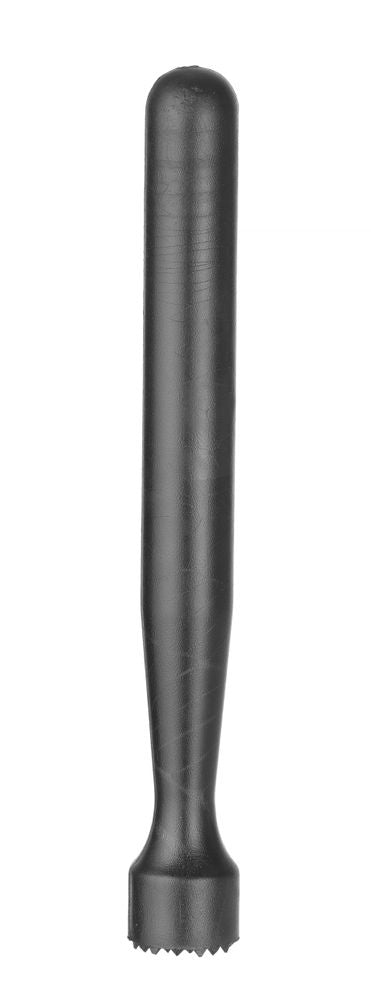 Muddler, BarUp, profileret, gitter, Sort, ⌀34x207mm