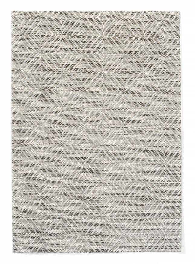 Dækkeserviet, geometric pattern, HENDI, sølv, 6 pcs., 450x300mm