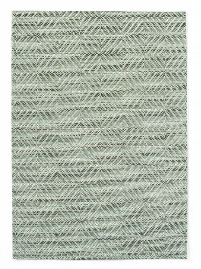 Dækkeserviet, geometric pattern, HENDI, sølv, 6 pcs., 450x300mm