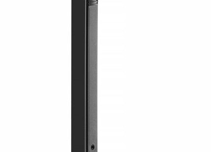 Drypfri beslag, vægmonteret, BarUp, sort, 160x45x(H)350mm