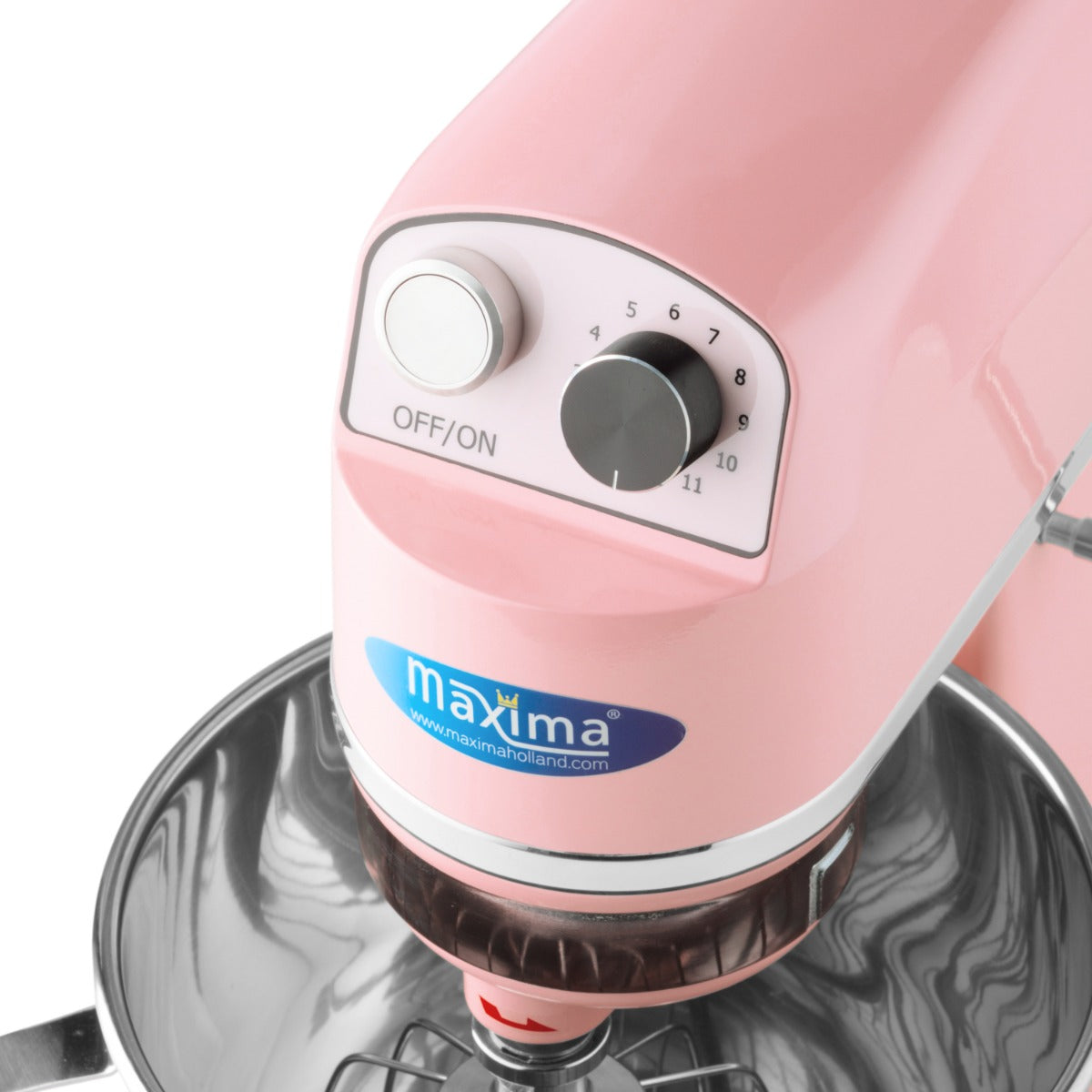 Stativmixer - 7L - Op til 2 kg dej - Pink