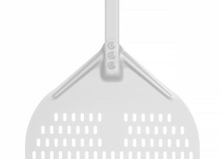 Pizzaspade med kort skaft, firkantet, perforeret, HENDI, 300x660mm
