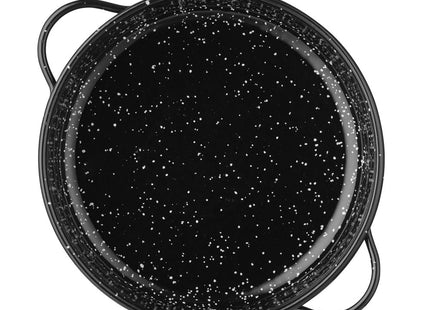 Grydefad, emaljeret, HENDI, sort, ⌀140x(H)45mm, Round