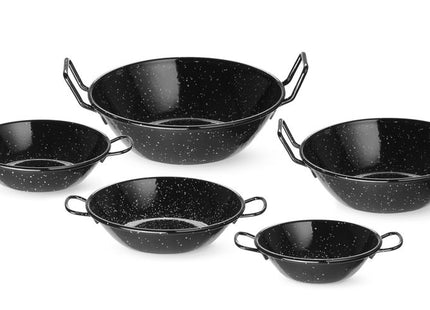 Emaljerede paellaskåle, HENDI, 0,86L, ⌀205x(H)57mm