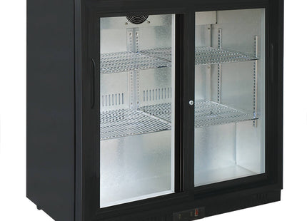 Barkøler med SKYDEDØRE
model BC 198SD