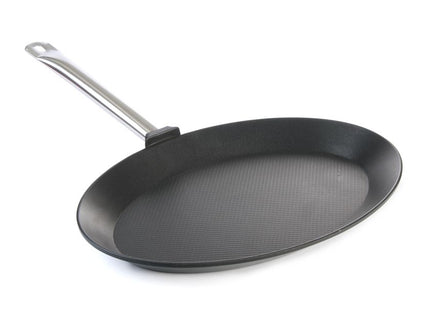 Fiskepande - oval Titanium Professional, HENDI, Titanium professional, 400x275x(H)35mm