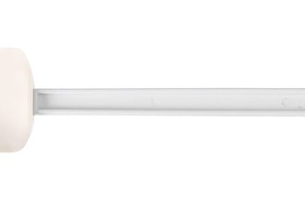 Skraber, skeformet, HENDI, Kitchen Line, hvid, 408x75mm