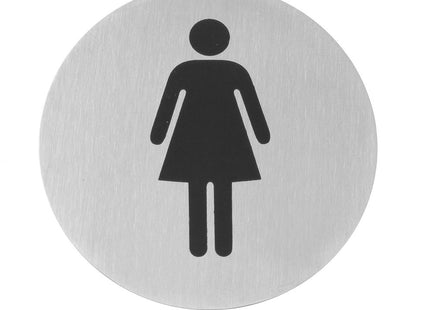 Dørskilte, HENDI, women, ⌀75mm