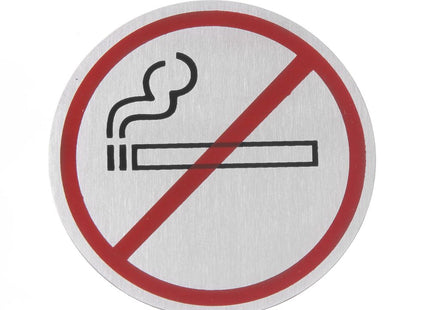 Dørskilt, HENDI, no smoking, ⌀75mm