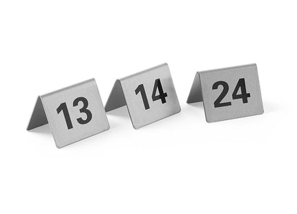 Bordnumre, HENDI, Numbers 25-36, 50x35x(H)40mm