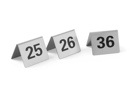 Bordnumre, HENDI, Numbers 49-60, 50x35x(H)40mm