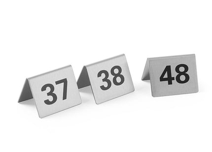 Bordnumre, HENDI, Numbers 37-48, 50x35x(H)40mm