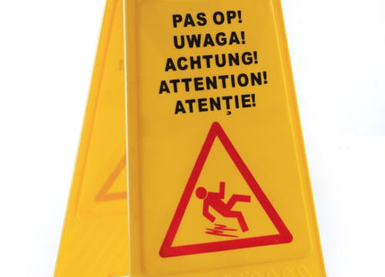 Advarselsskilt vådt gulv, HENDI, 300x460x(H)615mm