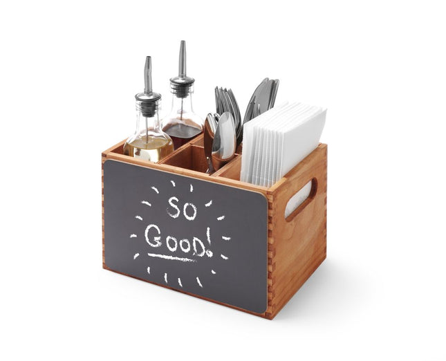 Menu- og bestikkasse, HENDI, 210x150x(H)150mm
