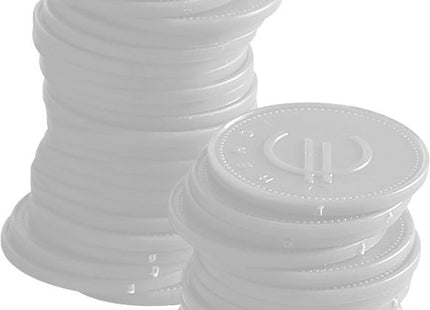 Jetoner – 100 pcs., BarUp, grøn, 100 pcs., ⌀25mm