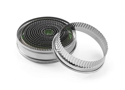 Udstikkere, runde – sæt, HENDI, med rillet kant, ø18-108, (H)35mm