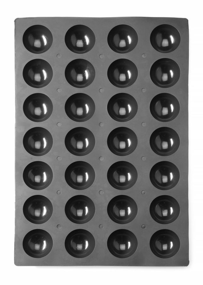 Silikoneform SEMI-SPHERE, HENDI, 600x395x(H)35mm, Round