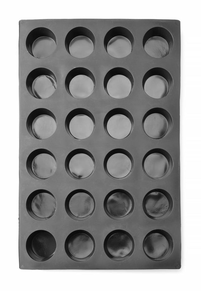 Silikoneform MUFFIN, HENDI, 570x375x(H)40mm, Rund