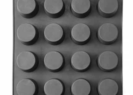 Silikoneform MUFFIN, HENDI, 570x375x(H)40mm, Rund