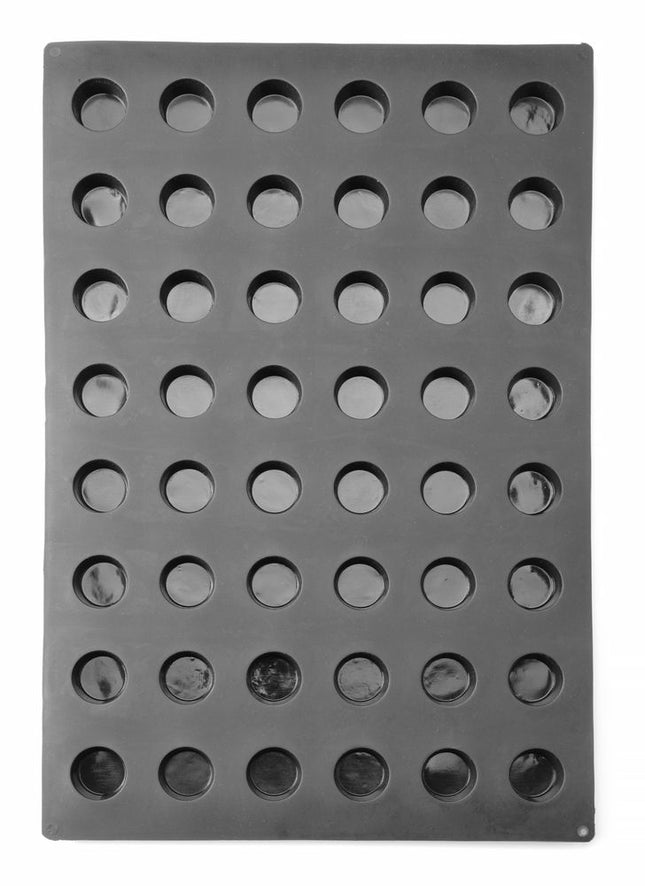 Silikoneform MINI-MUFFIN, HENDI, 570x375x(H)25mm, Rund