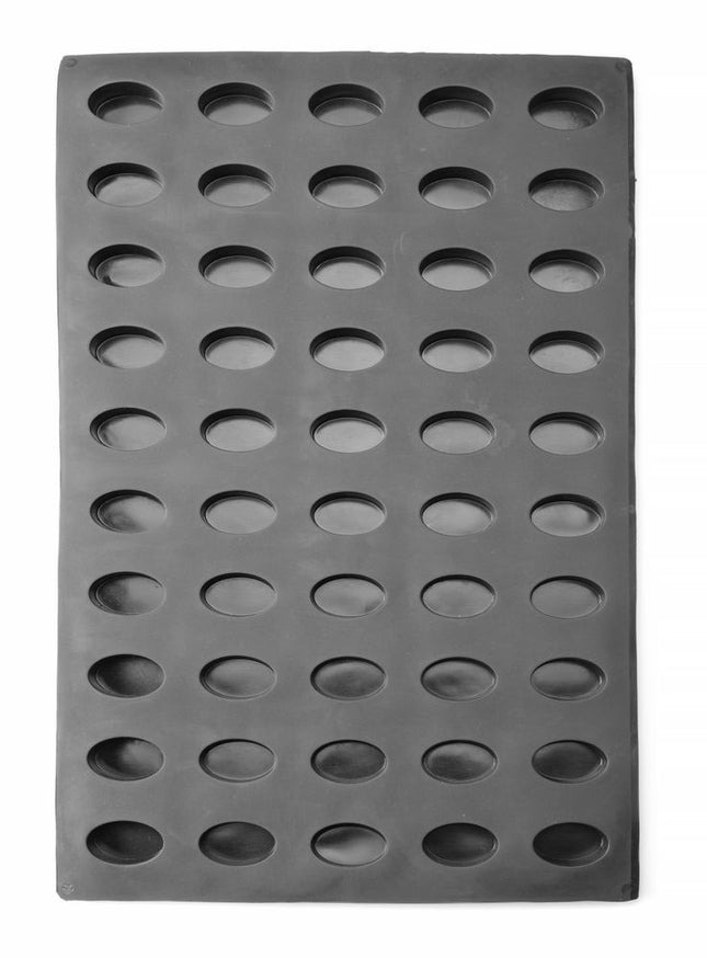 Silikoneform OVAL, HENDI, 570x375x(H)20mm, Oval