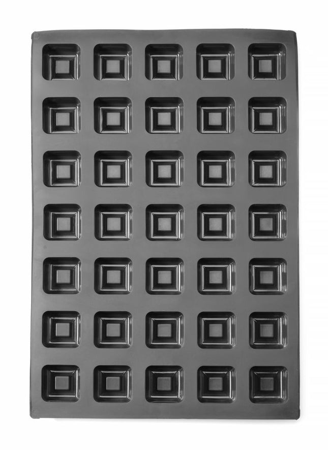 Silikoneform SQUARE, HENDI, 570x375x(H)25mm, Firkantet
