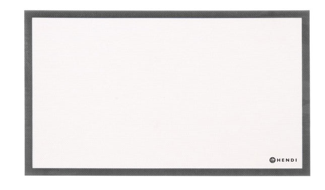 Slip-let bageunderlag i silikone, HENDI, 530x325mm