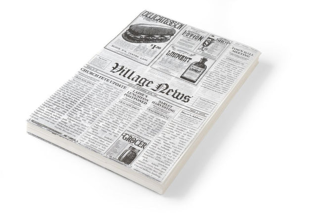 Fedttæt papir, HENDI, Newspaper print, 500 stk., 250x350mm