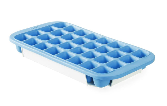 Isterningeform med låg og bundbakke, BarUp, Blå, 337x170mm
