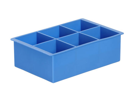 Isterningeform XL, BarUp, Blå, 170x110x(H)52mm