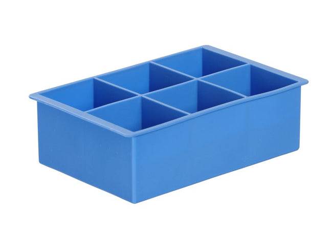 Isterningeform XL, BarUp, Blå, 170x110x(H)52mm