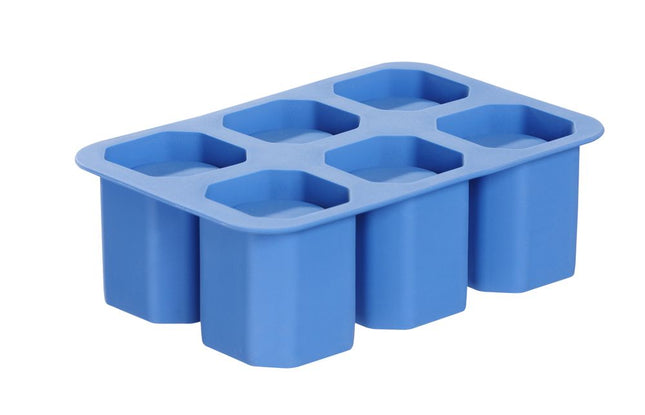 Is-shotglasform, BarUp, Blå, 125x190x(H)60mm