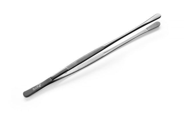 Pincet med rund spids, BarUp, Sort, (L)305mm