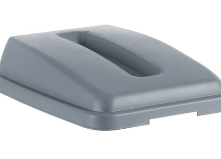 Låg med åbning til 60 l rektangulær beholder, HENDI, rund åbning, 660x470x(H)30mm