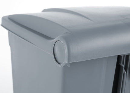 Pedalspand, AmerBox, 68L, Lysegrå, 490x410x(H)660mm