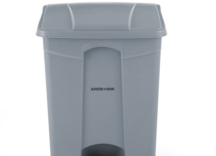 Pedalspand, AmerBox, 87L, Lysegrå, 500x410x(H)815mm