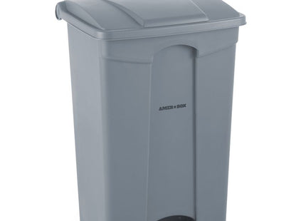 Pedalspand, AmerBox, 87L, Lysegrå, 500x410x(H)815mm