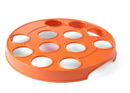 Bæregitter til ølglas, BarUp, orange, ⌀315x(H)35mm