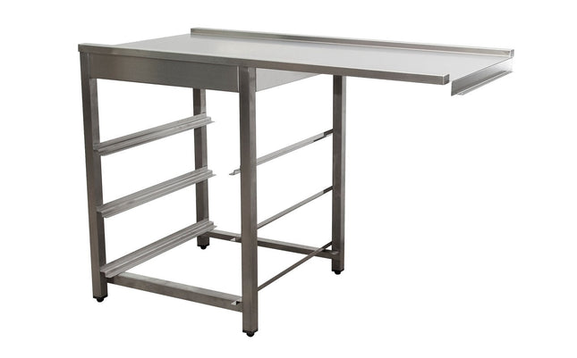 Afløb bord til opvaskemaskine højre side, 1200mm