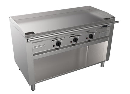 Gas Teppanyaki Grill med åbent stativ
model TED3/140 G