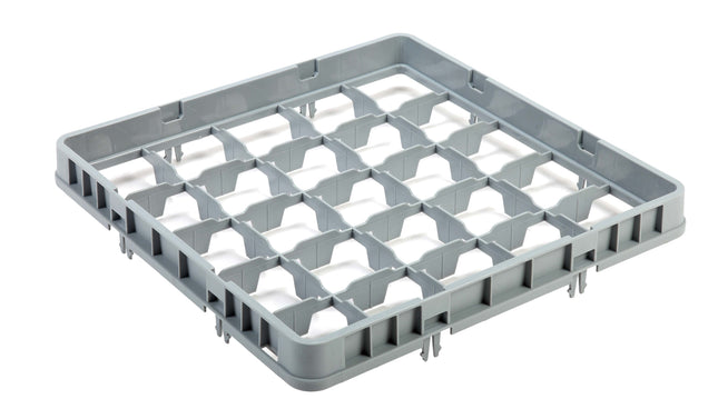 Opvaskebakke - ramme - 25 glas