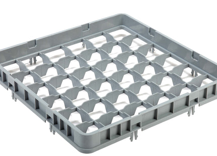 Opvaskebakke - ramme - 36 glas
