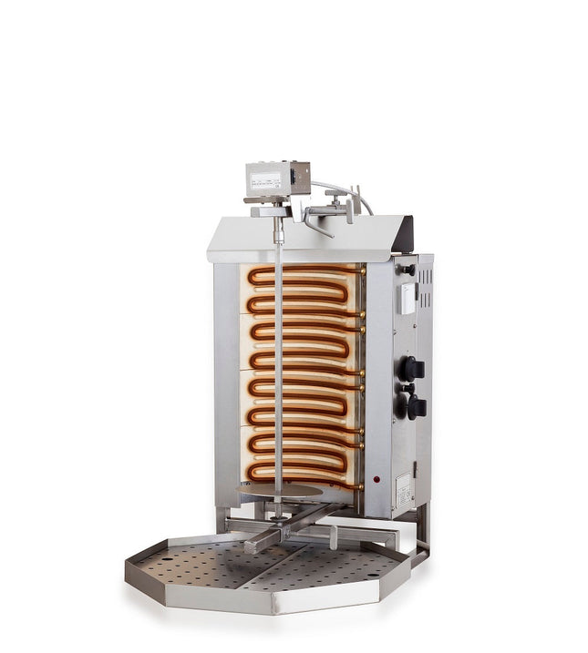 GYROS GRILL ELEKTRISK MOTOR PÅ TOP 4 VARMEZONER