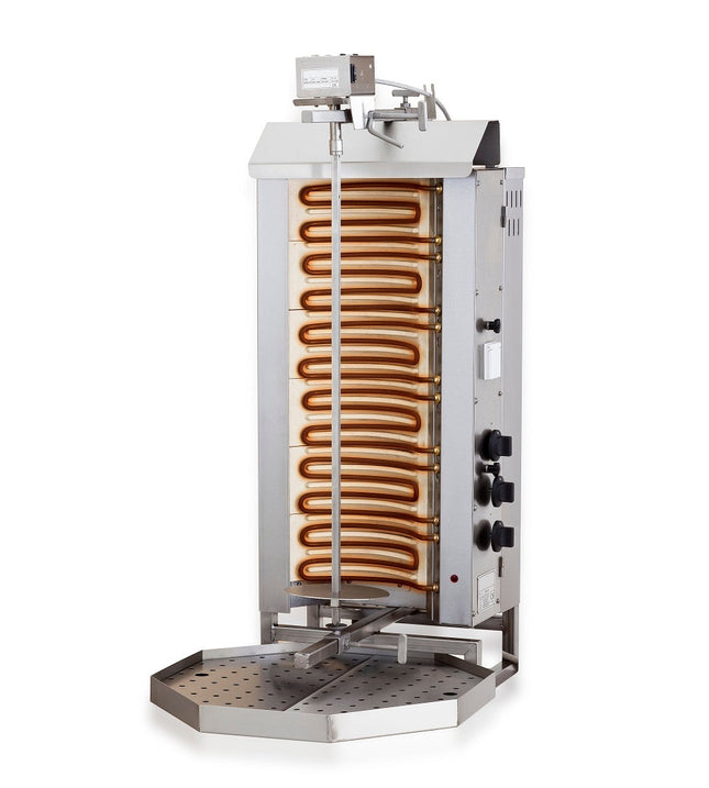 GYROS GRILL ELEKTRISK MOTOR PÅ TOP 6 VARMEZONER
