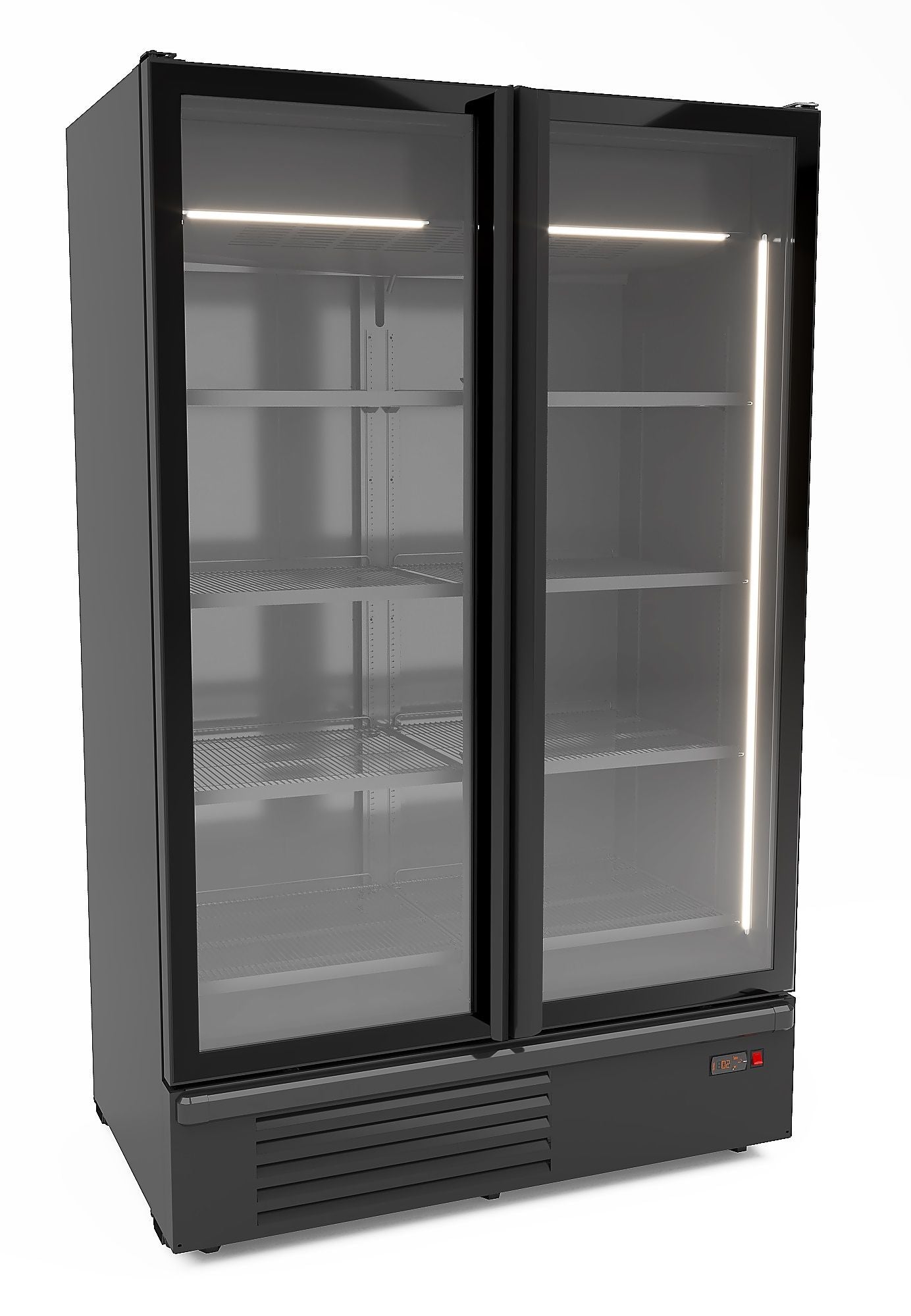 Displayfryser - 2 låger - 1230 liter