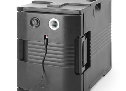 Termoisoleret container med varmefunktion – catering, AmerBox, GN 1/1, 477x680x(H)620mm