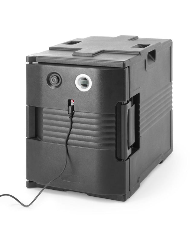 Termoisoleret container med varmefunktion – catering, AmerBox, GN 1/1, 477x680x(H)620mm